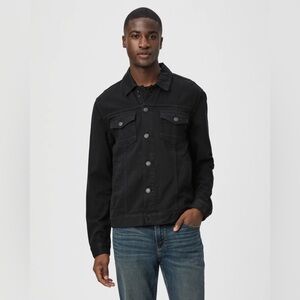 PAIGE Scout Denim Jacket in Vintage Black